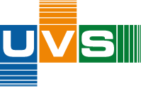Das Icon zeigt, verkleinert, das Logo der UVS Umweltanalytik mit dem Sitz in Krmmen, Brandenburg, welche in Berlin, Brandenburg und Mecklenburg Vorpommern agiert.